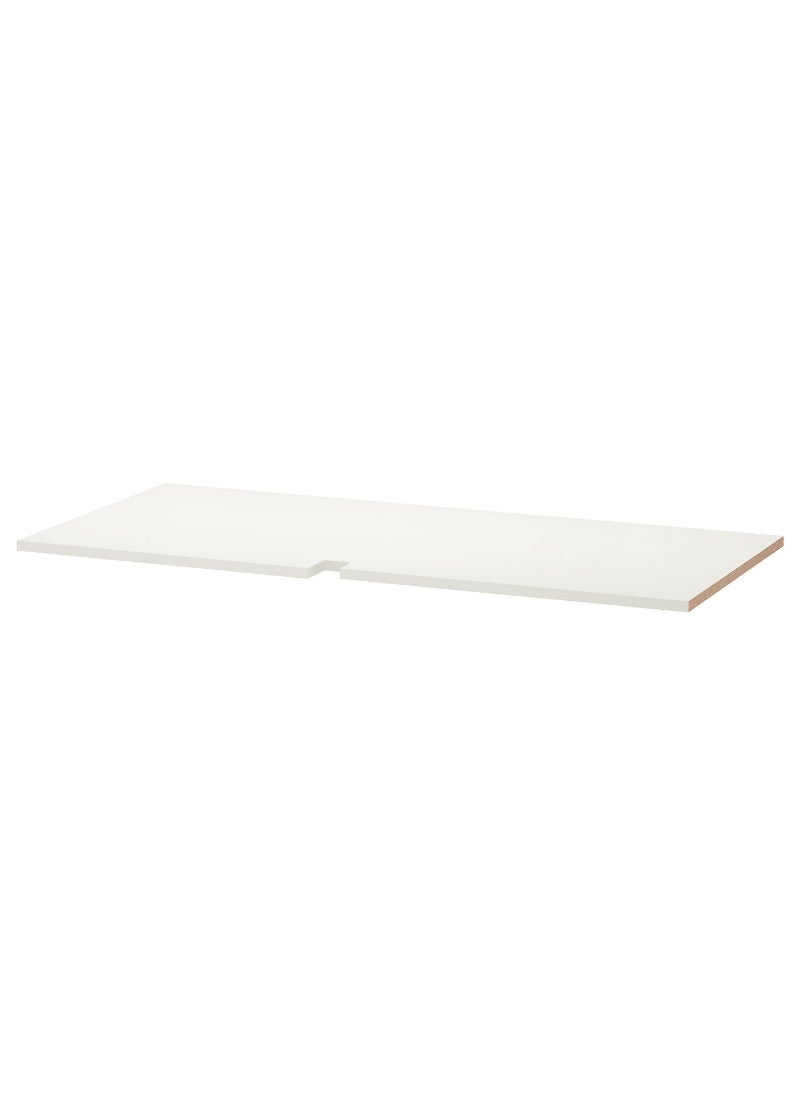 Shelf For Corner Base Cabinet, White, 128 Cm