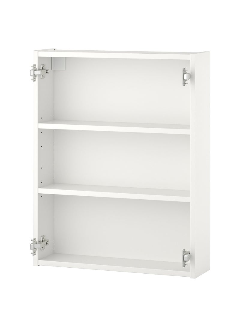 Wall cb w 2 shelves, 60x15x75 cm