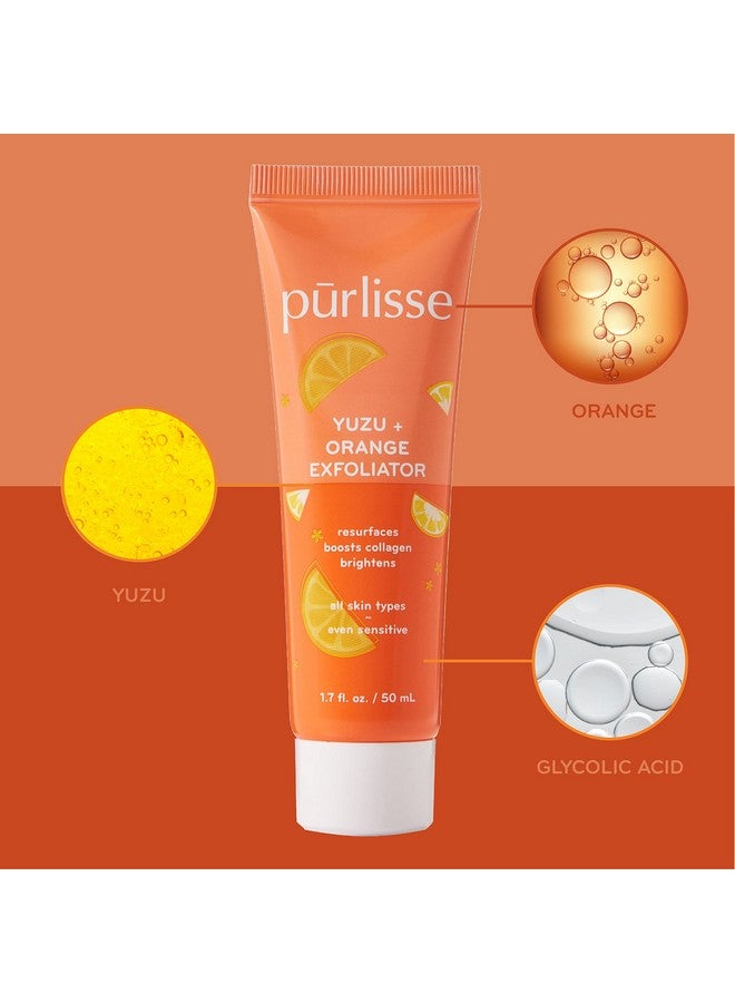 Purlisse Yuzu + Orange Exfoliating Face Polish