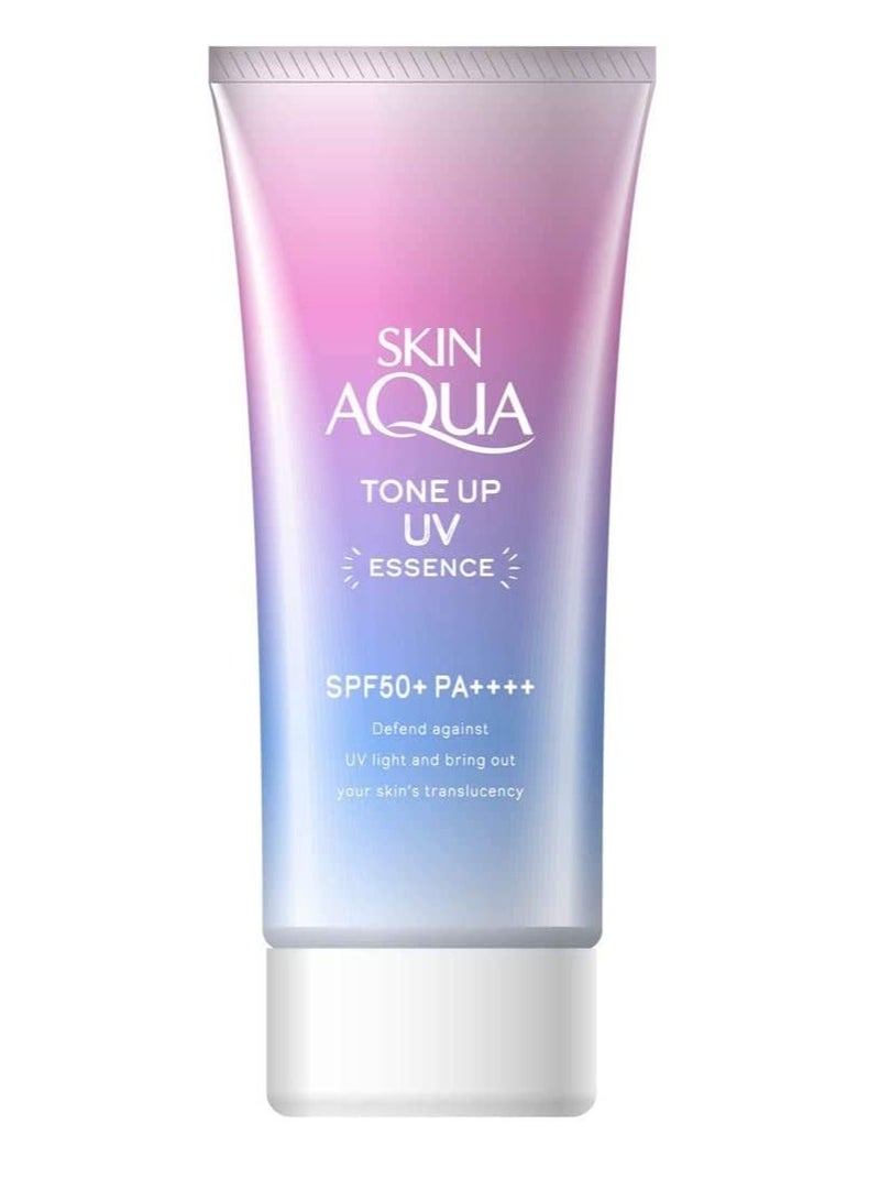 SKIN AQUA SPF50+ PA++++ Transparency up Tone UV Essence Sunscreen