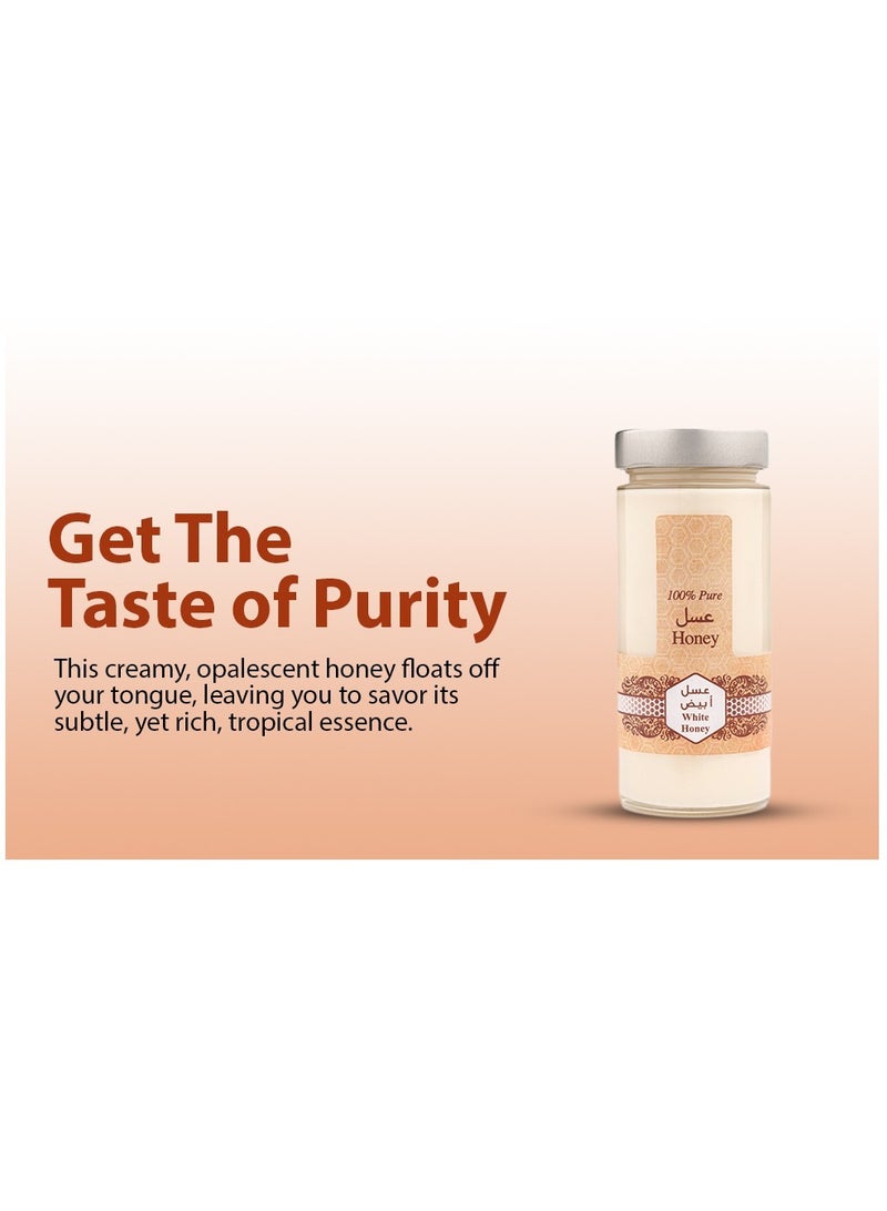 White Pure And Natural Raw Honey 800g