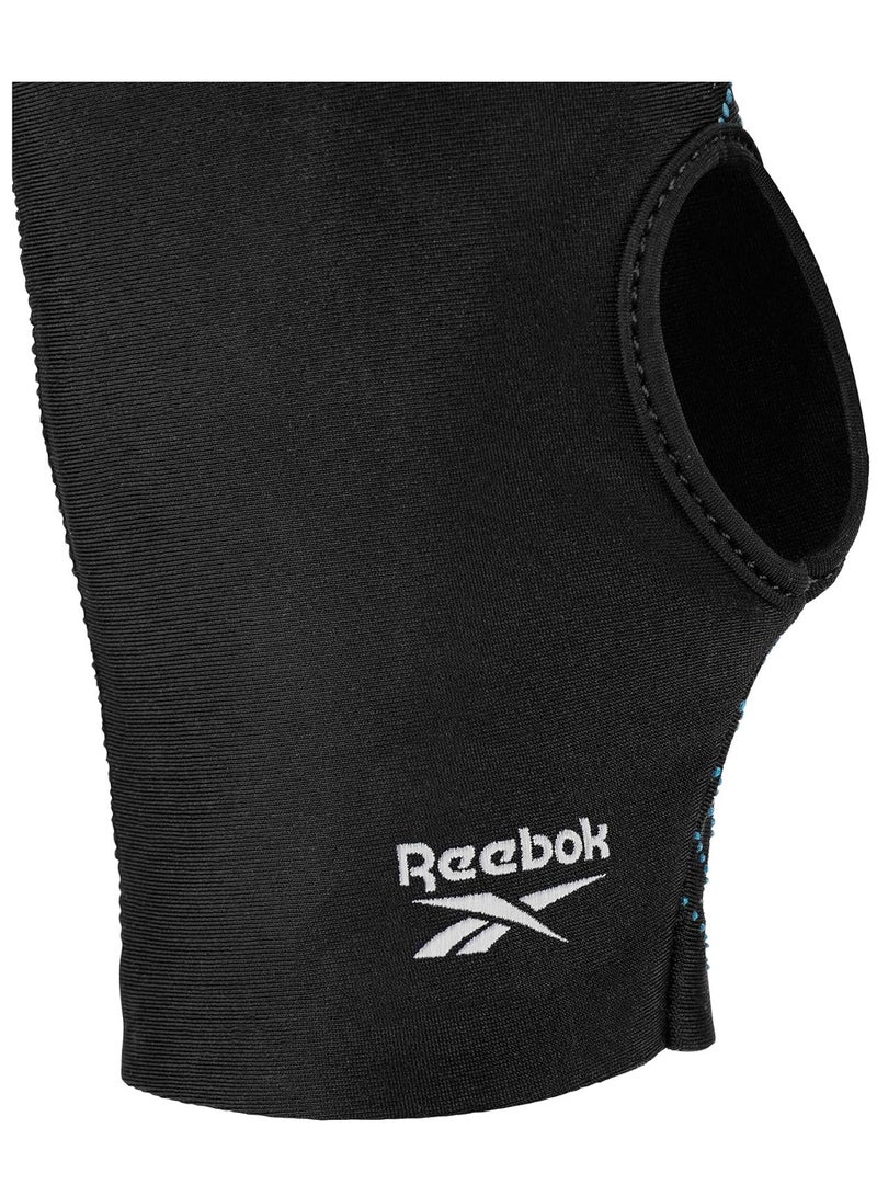 Reebok Yoga Grip Gloves Black English Emerald L-XL