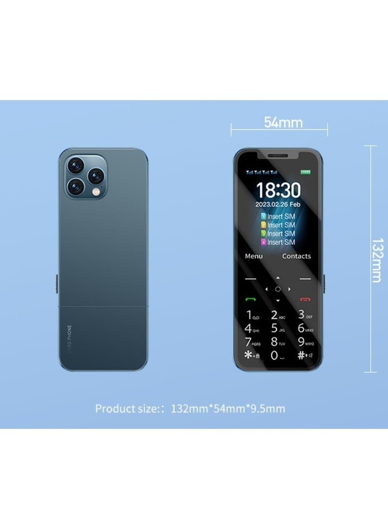 A6 Smart Mini Phone in Blue