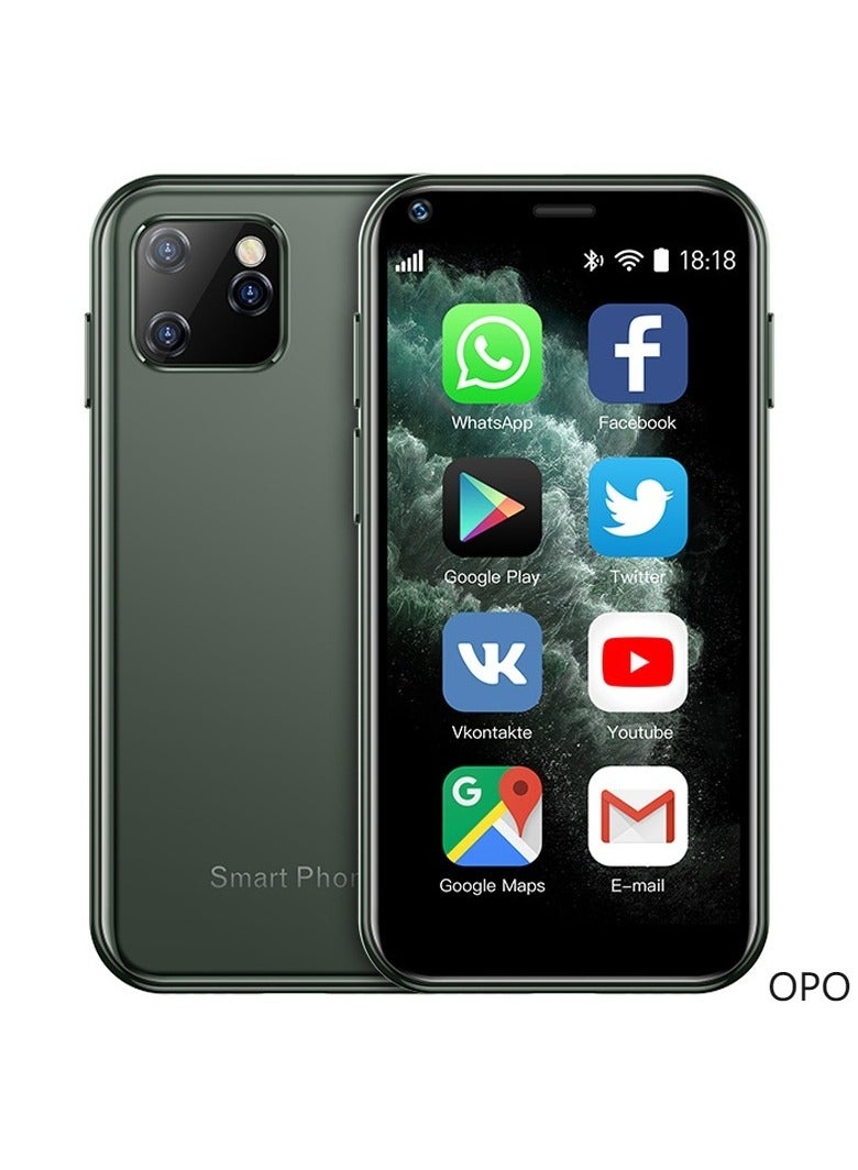 XS11 Mini Smart Phone in Dark Night Green