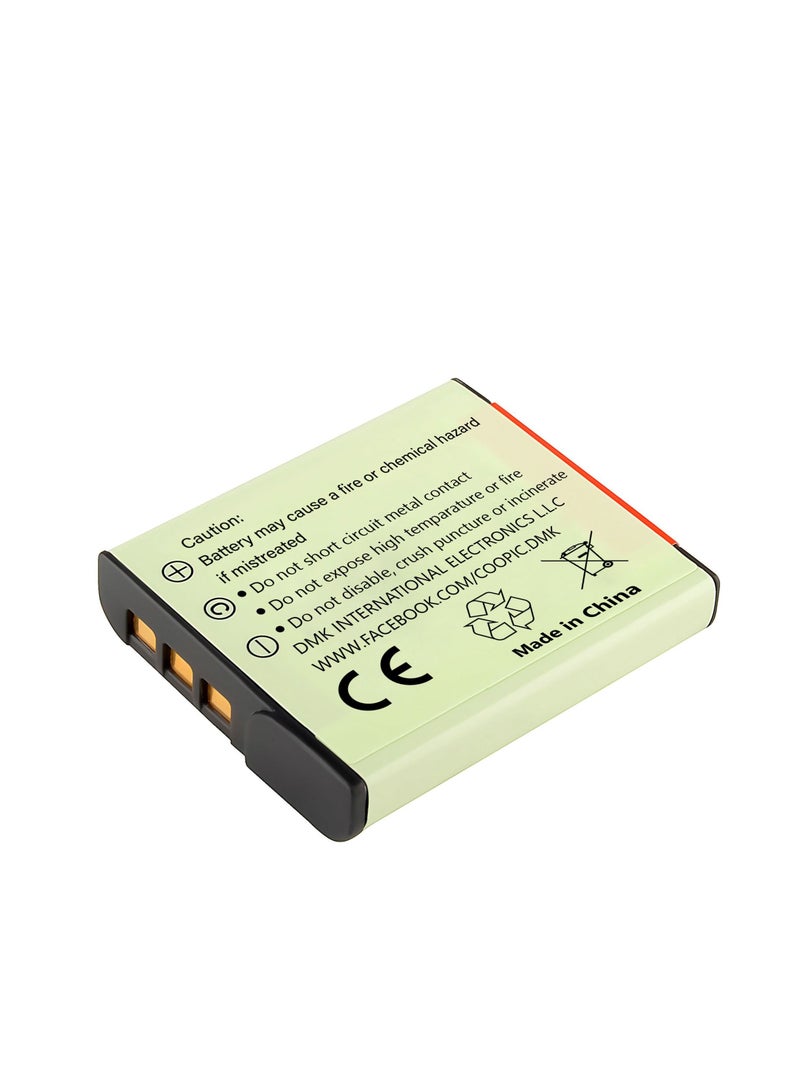 DMK Power NP-BG1 Battery 950mAh with TC600E Battery Charger Compatible with Sony DSC-H3 DSC-H7 etc,