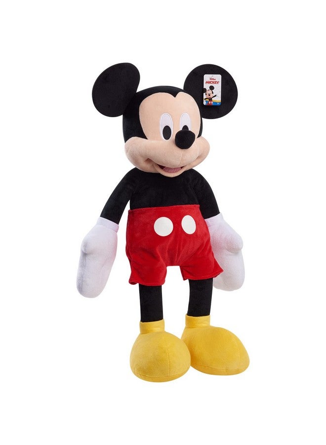 Disney Junior Mickey Mouse 40 Inch Giant Plush Mickey Mouse Stuffed Animal For Kids, Kids Toys For Ages 2 Up By Just Play