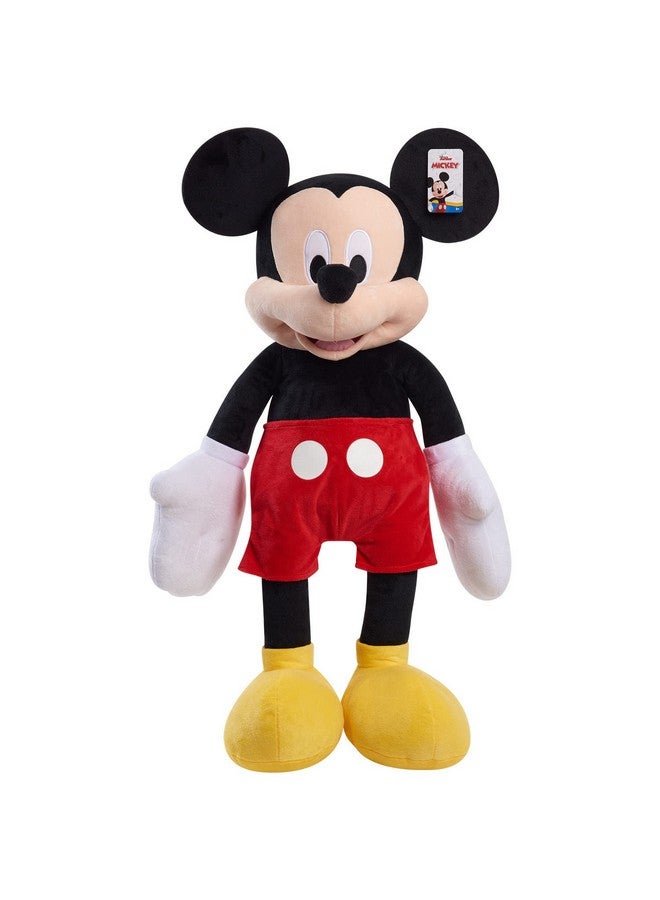 Disney Junior Mickey Mouse 40 Inch Giant Plush Mickey Mouse Stuffed Animal For Kids, Kids Toys For Ages 2 Up By Just Play