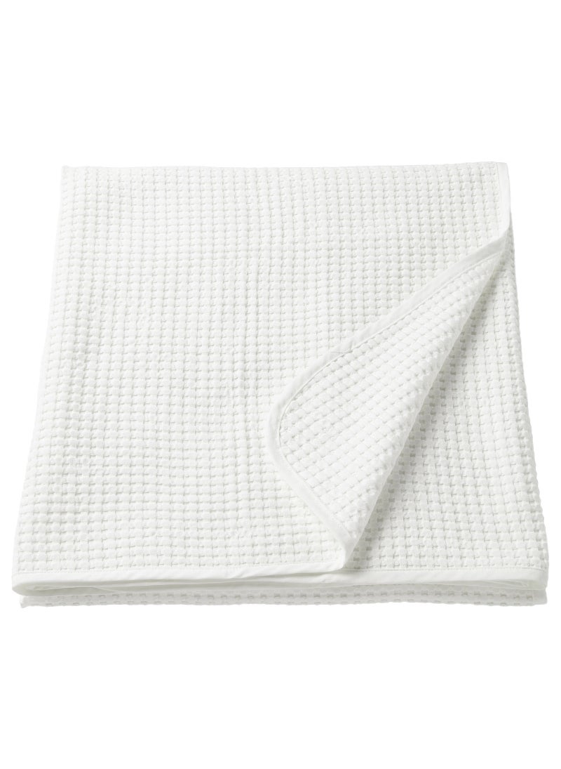 Bedspread, White, 230X250 Cm