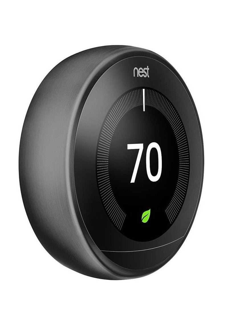 Nest Learning UG-T3016US 3rd Gen Thermostat - Carbon Black