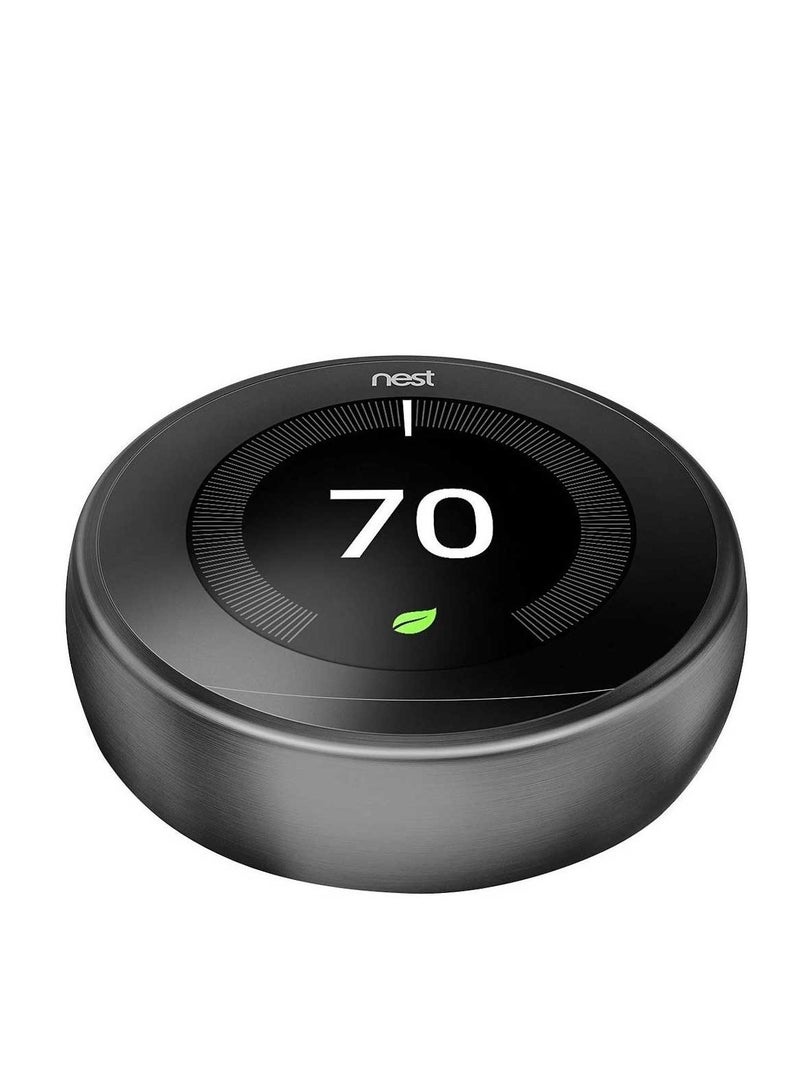 Nest Learning UG-T3016US 3rd Gen Thermostat - Carbon Black