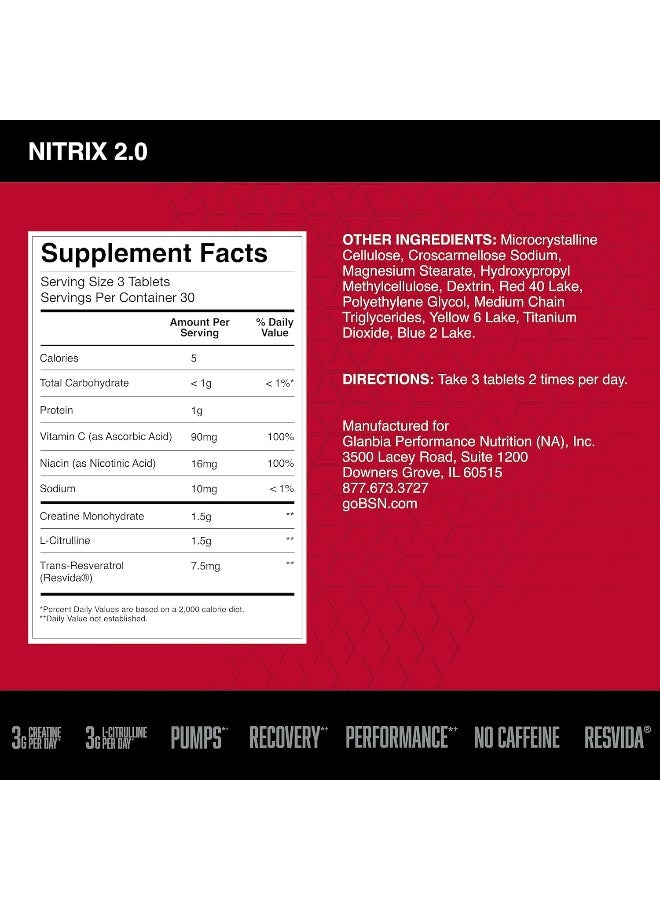 Nitrix Concentrate 90 Tablets