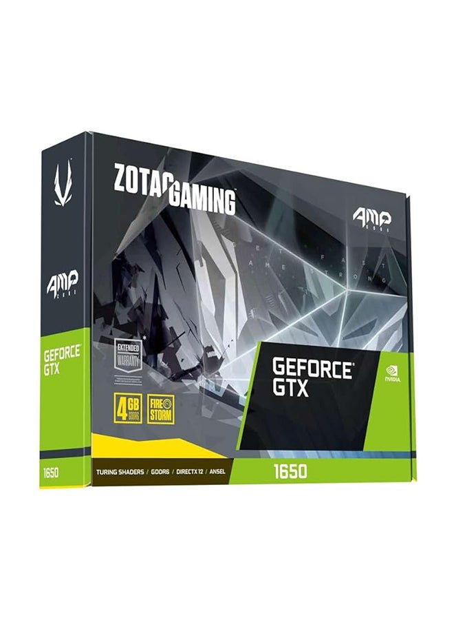 Gaming Geforce GTX 1650 AMP Core 4GB GDDR6 Graphic Card Black