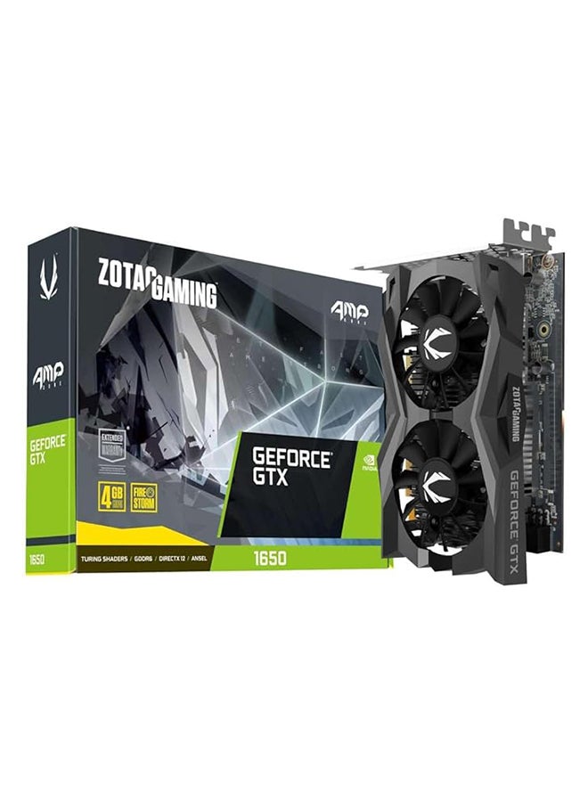 Gaming Geforce GTX 1650 AMP Core 4GB GDDR6 Graphic Card Black