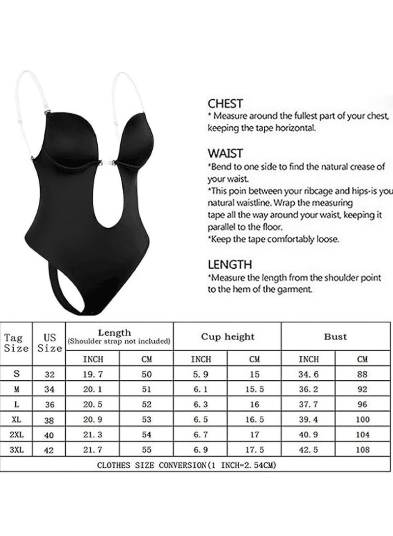 Strapless Backless Bras for Women Bodysuit Party Dress Invisible Bra Women's Backless Bodysuits