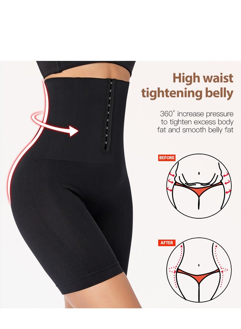 Women's High Waist Postpartum Shapewear Adjustable Tummy Control Seamless Flat Angle Shaping Shorts