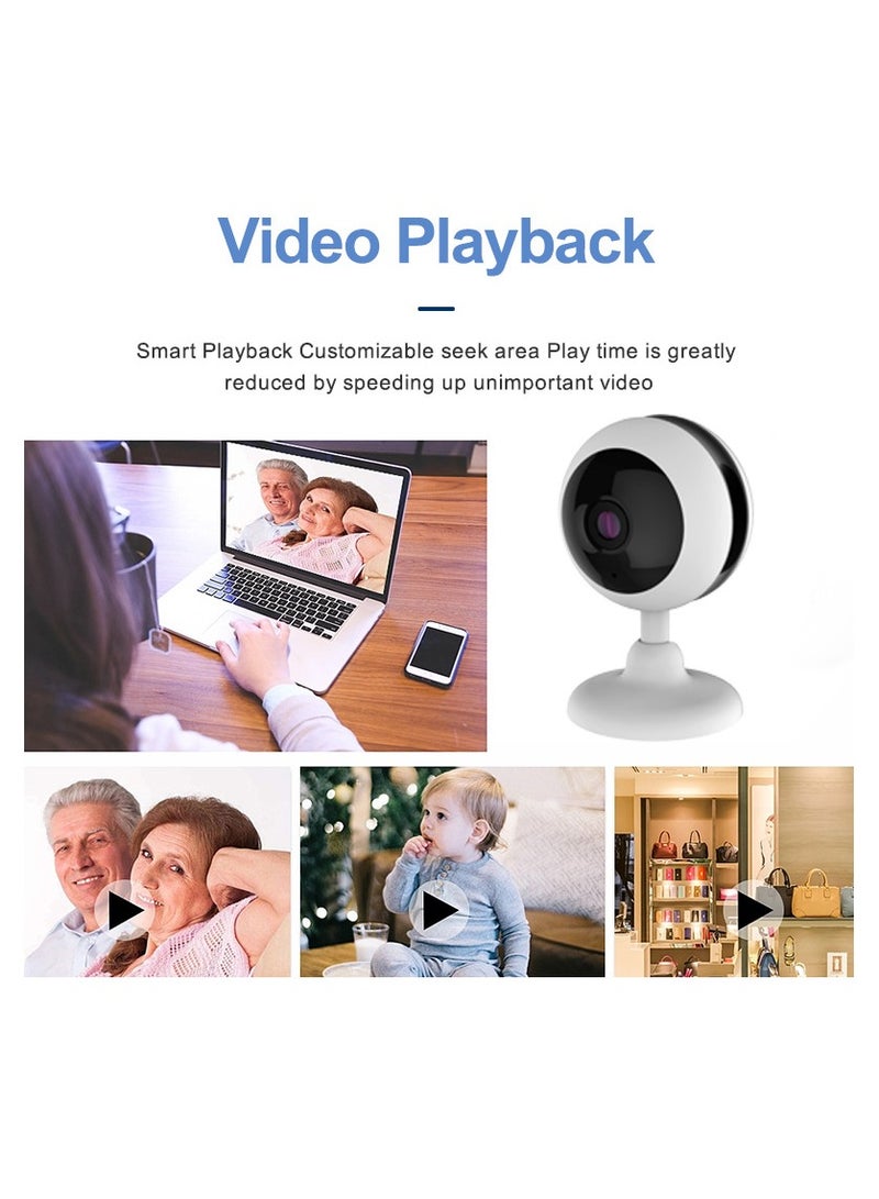 3 million HD home surveillance camera smart baby monitor two-way voice wireless wifi indoor