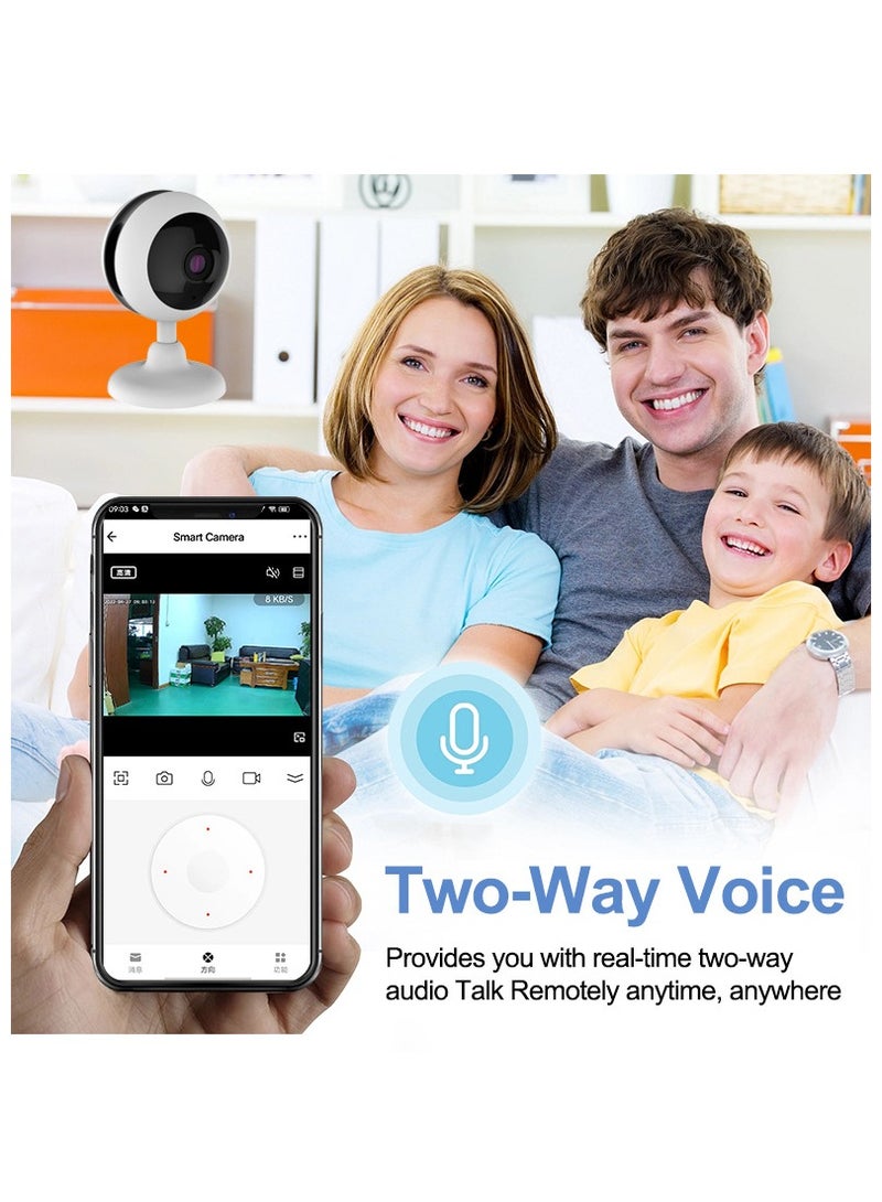 3 million HD home surveillance camera smart baby monitor two-way voice wireless wifi indoor