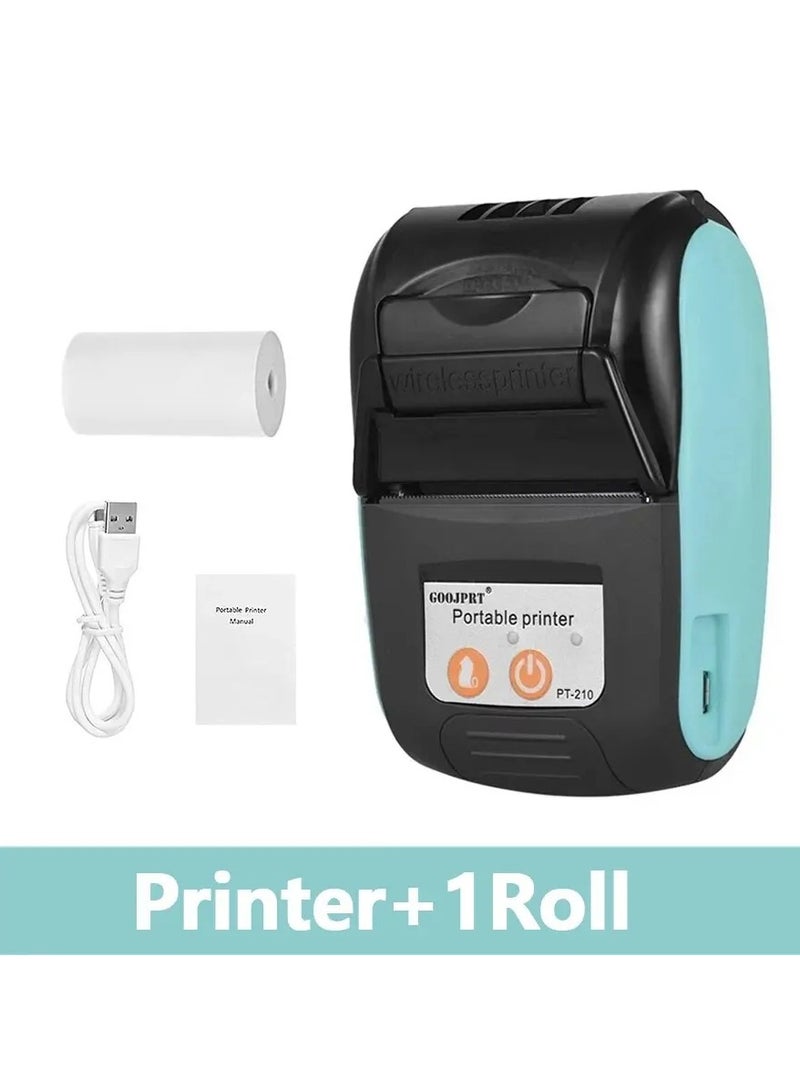 Thermal Printer 58mm Handheld Portable Meituan Handheld Bluetooth Takeaway Receipt Printer