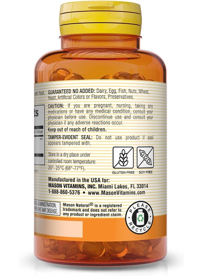 Mason Natural Peppermint Oil 50 Mg Enteric Coated Natural Gastrointestinal Comfort Supports A Healthy Gut Bowel Soothing Dietary Supplement 90 Softgels