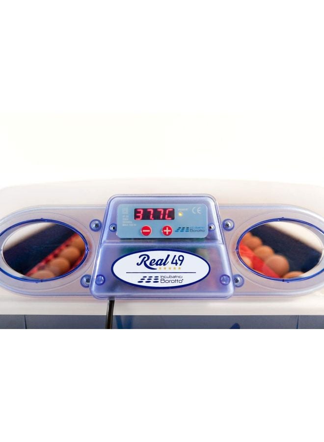 24 Eggs Intelligent Automatic Egg Incubator 100.0 W BAIR24 Blue/White/Yellow