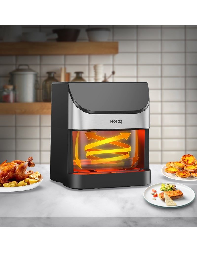 6L Air Fryer With Smart LCD Touch That Crisps Roasts Reheats And Dehydrates For Quick Easy Meals ﻿