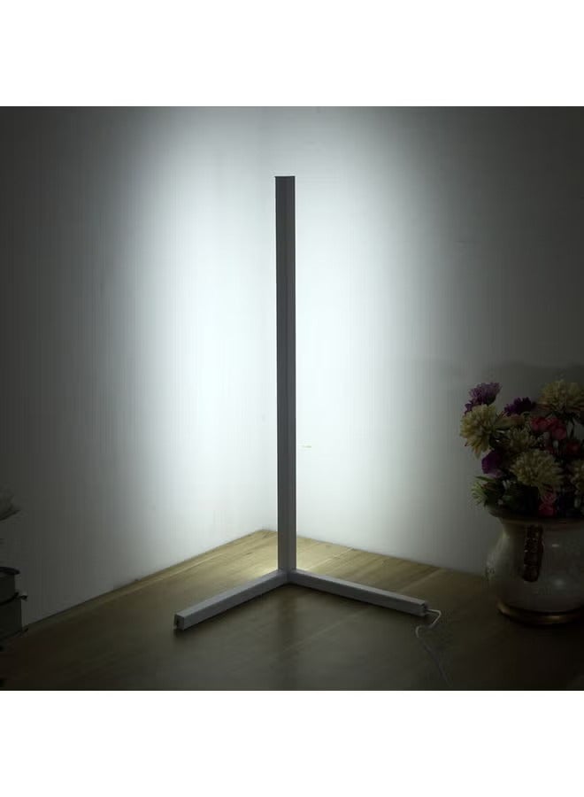 LED Corner Floor Lamp With Dimmable Light White