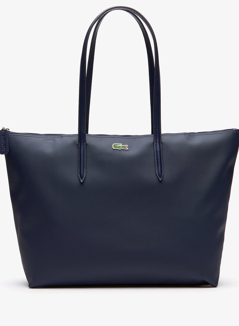 Lacoste Women's Dark Navy Large Tote Bag,Shoulder bag,Shopping Bag NF1888PO