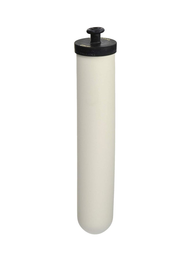 Pack Of 2 Water Filter Candle White/Black