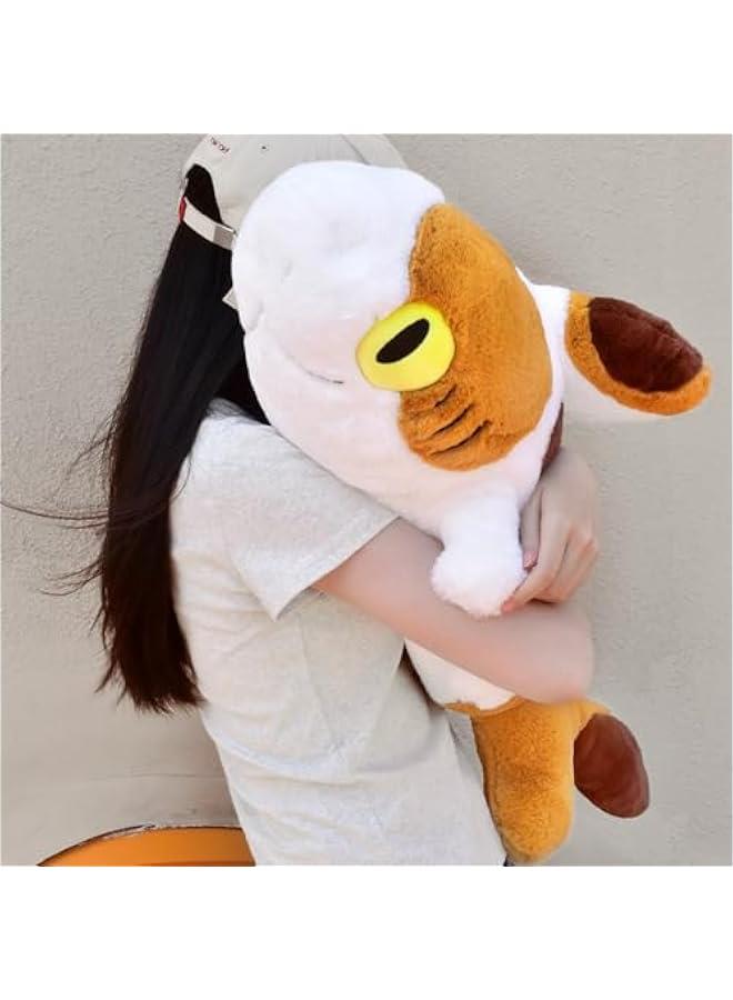 Stuffed Animal Toys,Shark & Cat Combine Plush Toys (Calico 27.5 Inches)
