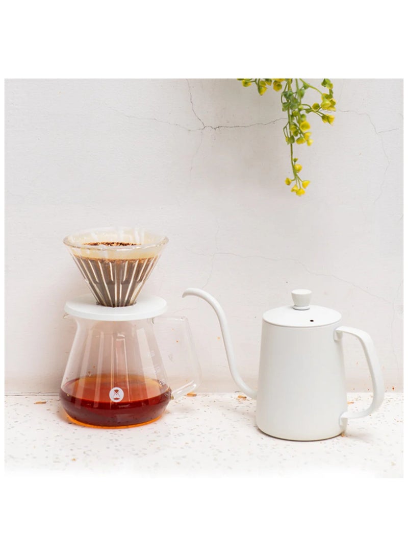 Glass Server For V60 Pour Over Coffee, 600ml