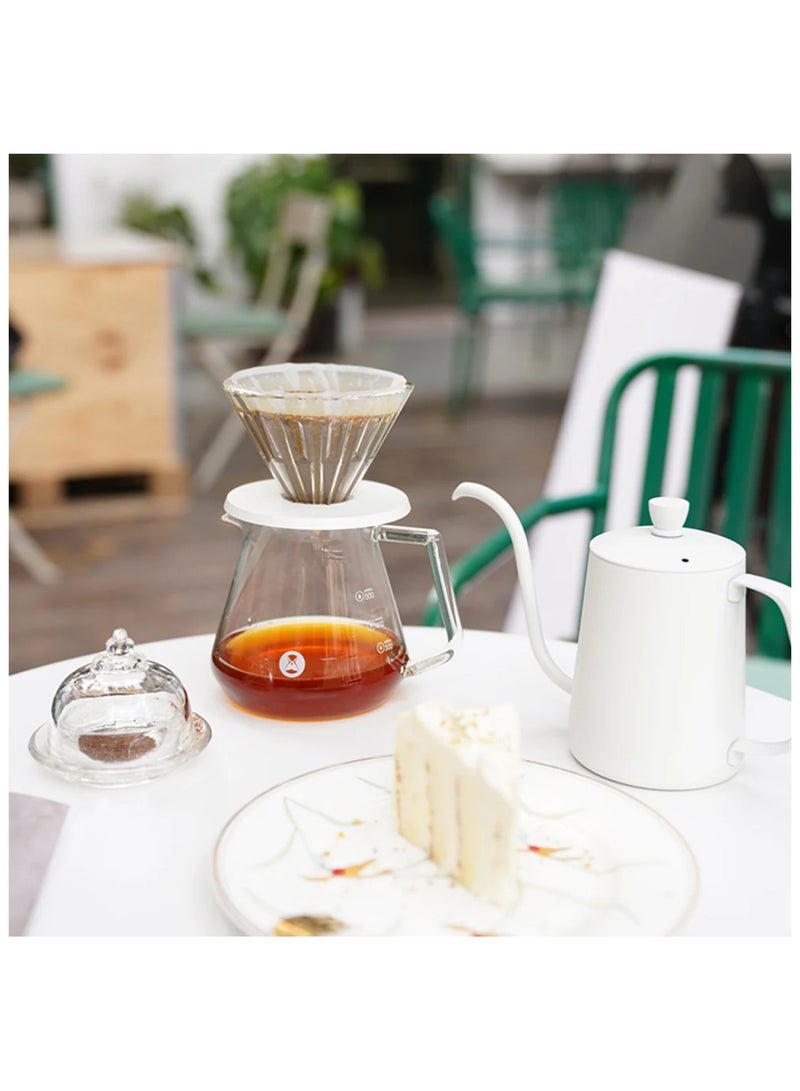 Glass Server For V60 Pour Over Coffee, 600ml