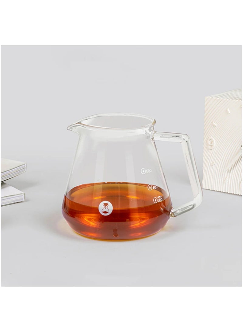 Glass Server For V60 Pour Over Coffee, 600ml