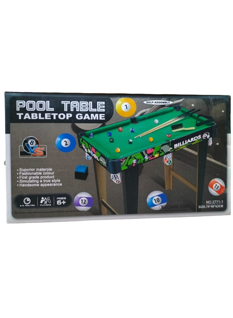 Pool Table Tabletop Game