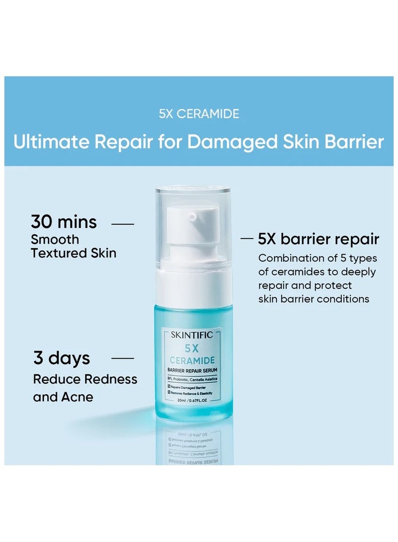 SKINTIFIC 5X Ceramide Skin Barrier Repair Set