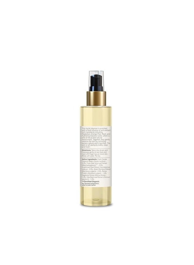 Forest Essentials Hydrating Facial Cleanser With Sandalwood & Orange Peel