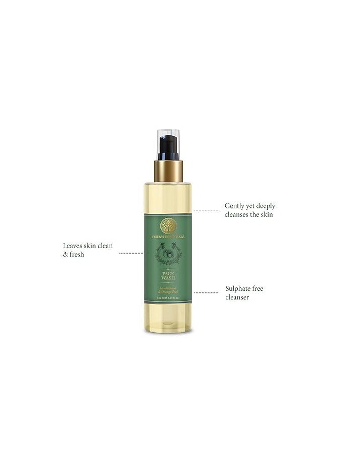 Forest Essentials Hydrating Facial Cleanser With Sandalwood & Orange Peel