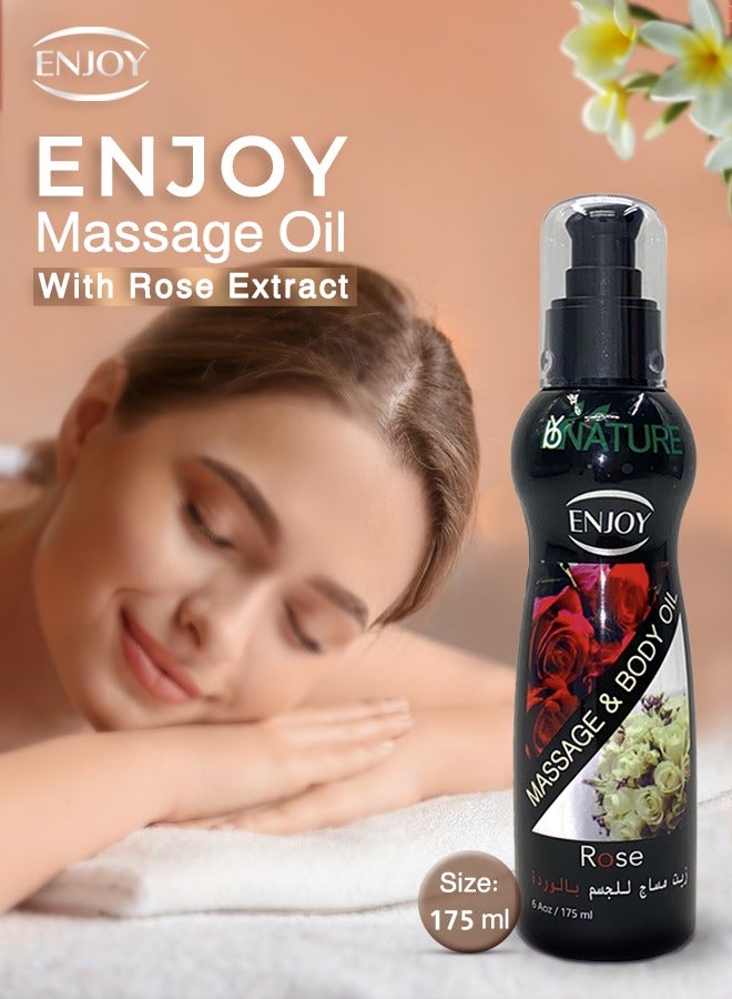 Enjoy Rose Massage Oil 175 ML