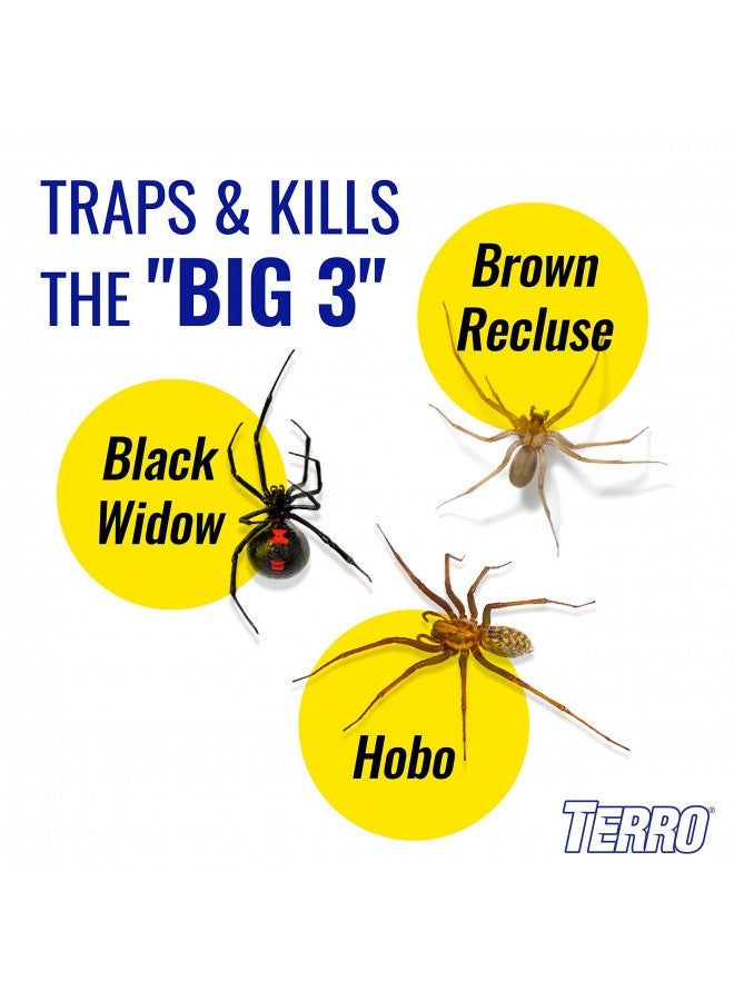 Terro T3206 Spider And Insect Trap, 4 Count (Pack Of 1)