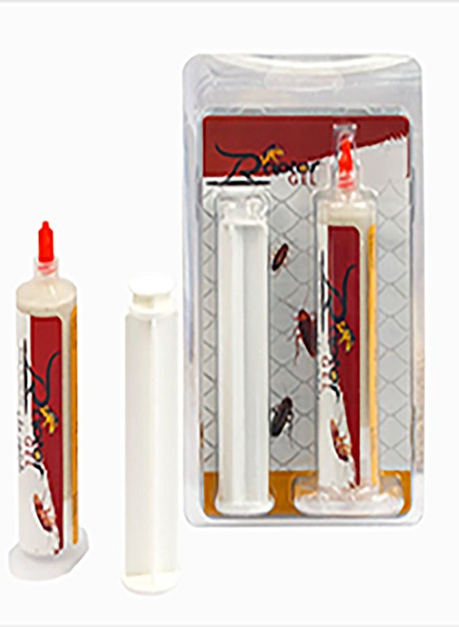 Cockroach Killer Raptor Gel Bait Includes (1 Tube +1 Plunger +1 Tip) 35g