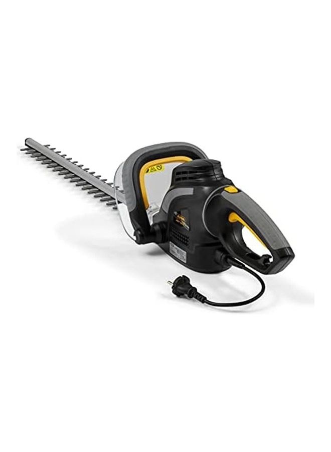 500W Electric Hedge Trimmer Black/Grey 120cm