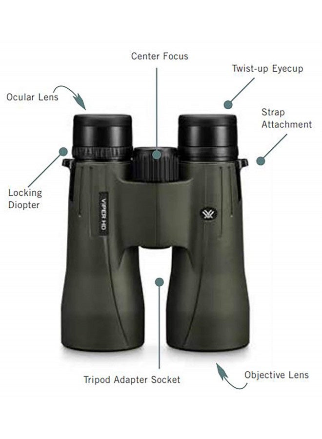 Vortex Optics Viper Hd Roof Prism Binoculars 10X42