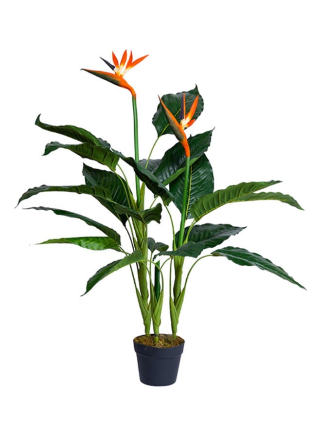 Artificial Bird of Paradise Green - 100 cm