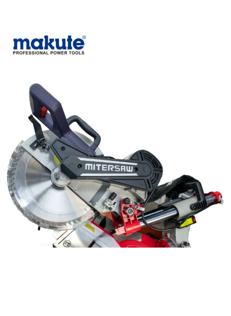 12 inches  Miter Saw with 2000W 4500rpm 305mm Disk Size for Cutting Both Wood and Metals Such as Iron  Aluminum and More (MS121-305 )