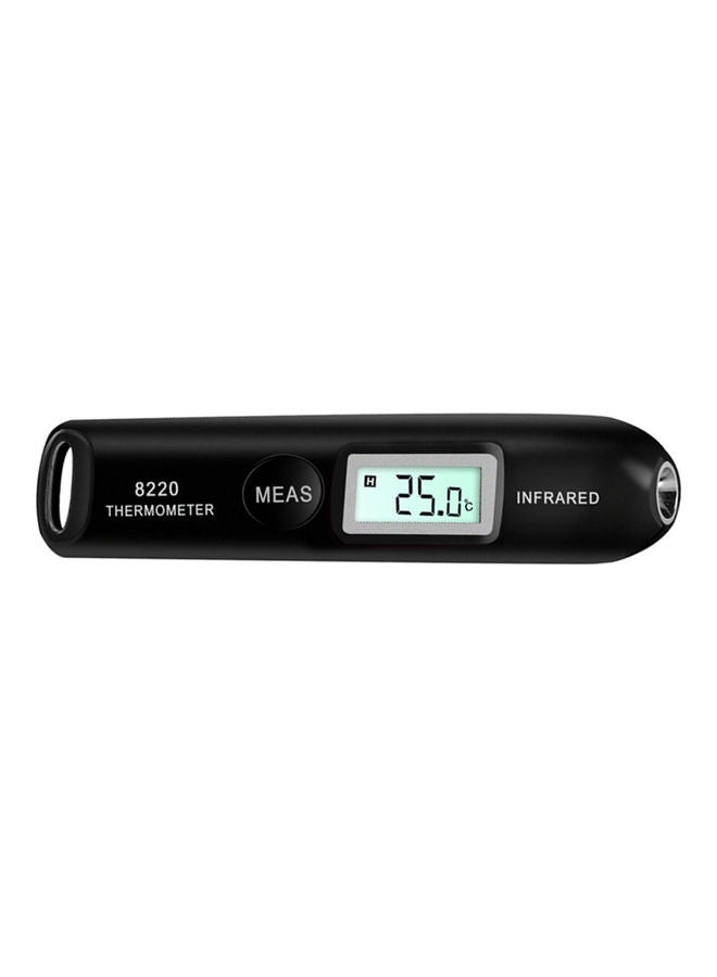 Temperature Measuring Pen With LCD Display Black