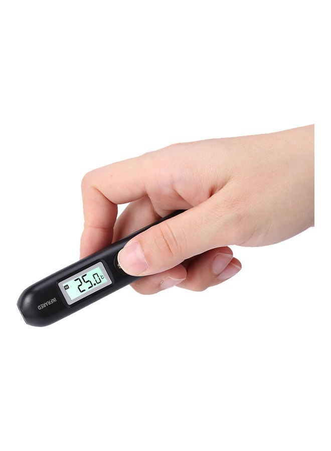 Temperature Measuring Pen With LCD Display Black