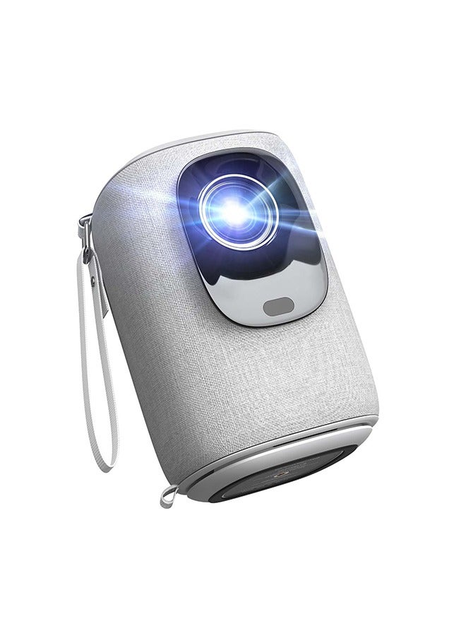 Mini Android Projector 150 ANSI Lumens Built-in Hi-Fi Speakers Supported 1080P Portable Projector 4K Android 9.0 TV Download Apps Bluetooth Projector WP93 Multicolour