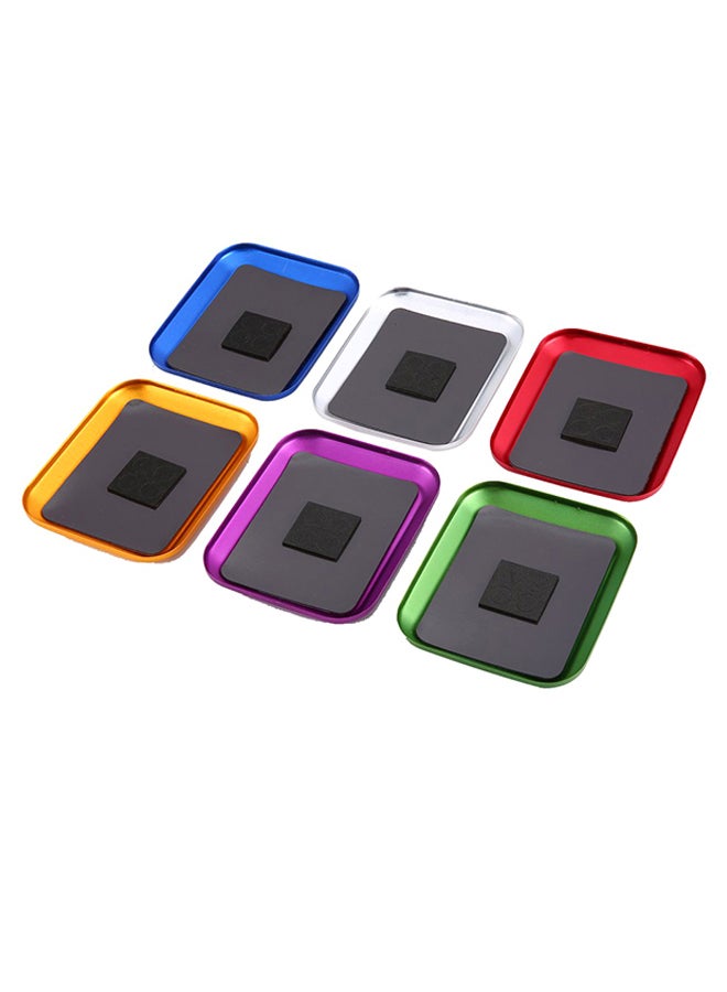 6-Piece Magnetic Screw Tray Set Multicolour