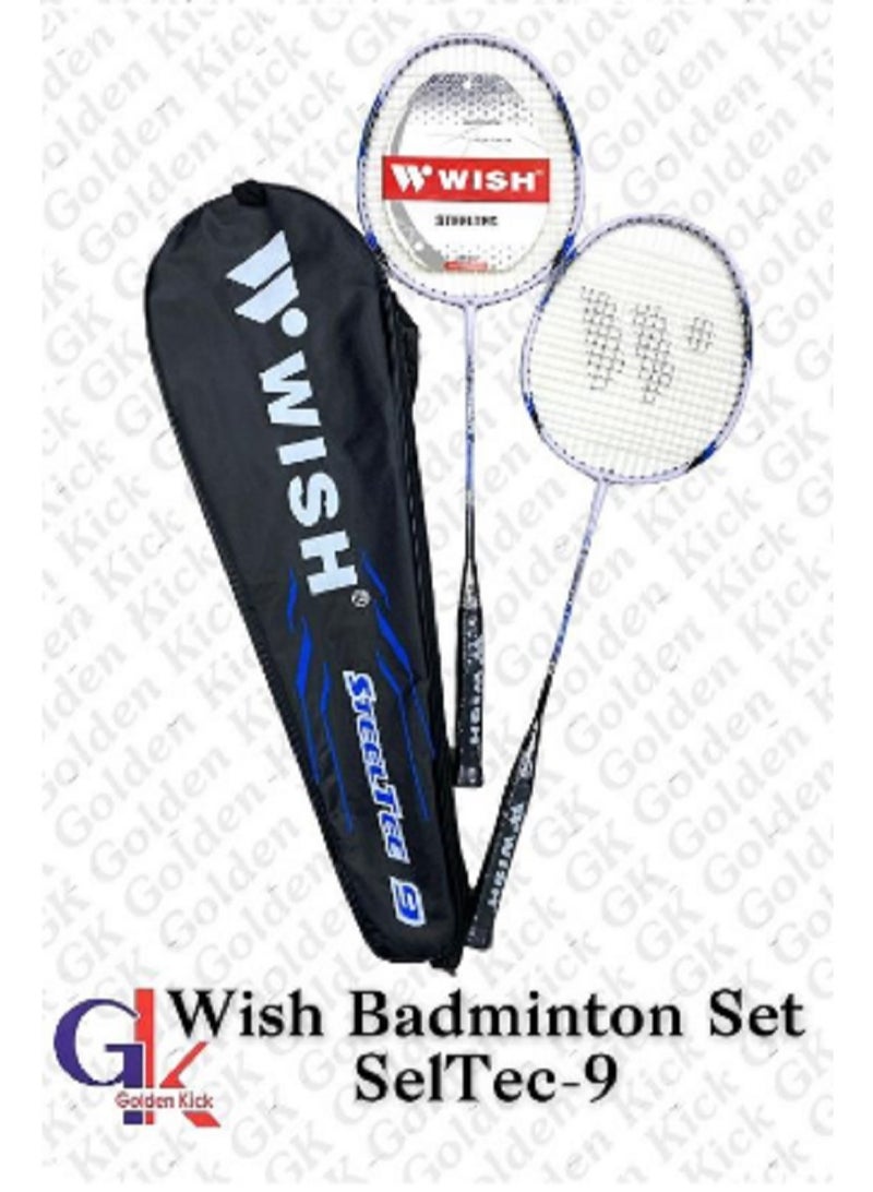 Wish Badminton Set Sel Tec-9