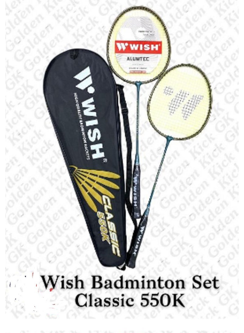 Wish Badminton Set Alumtec 505K