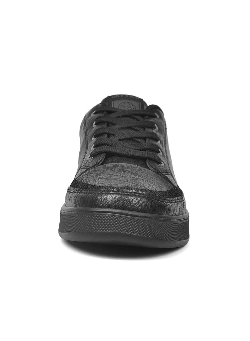 Sky View Men's Shoes Low Top Sneaker Classic Casual Sneakers for Men Comfortable Leather Fashion Shoes